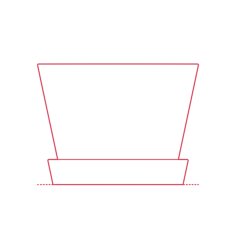 Objects Plant Pots Ikea Smulgubbe Plant Pot Saucer Medium Vinyl Svg File, Free Vectors File